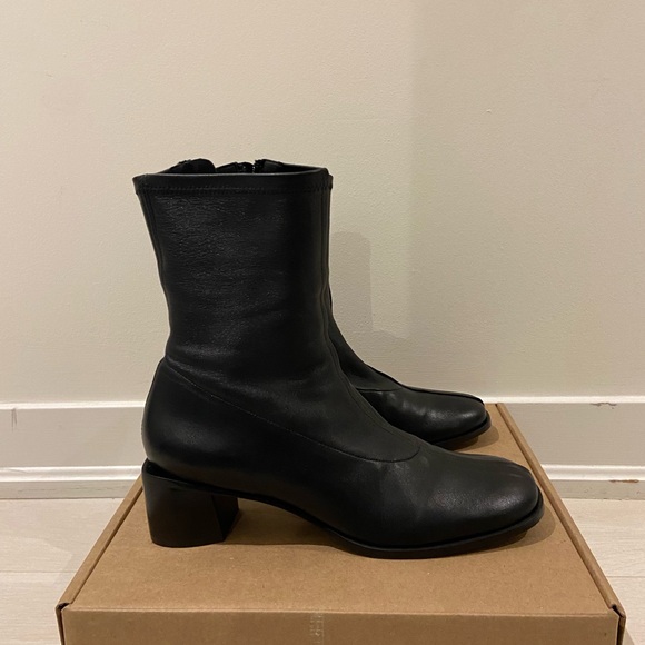 Reformation Louie Stretch Sock Bootie - Picture 7 of 7